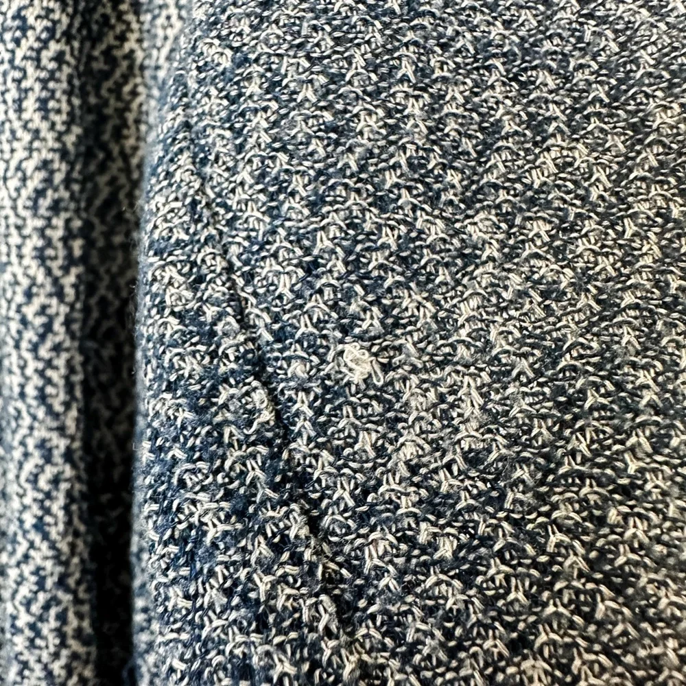 FREE PEOPLE Beach Women's Blue Long Sleeve Knit Sweater Top - Small